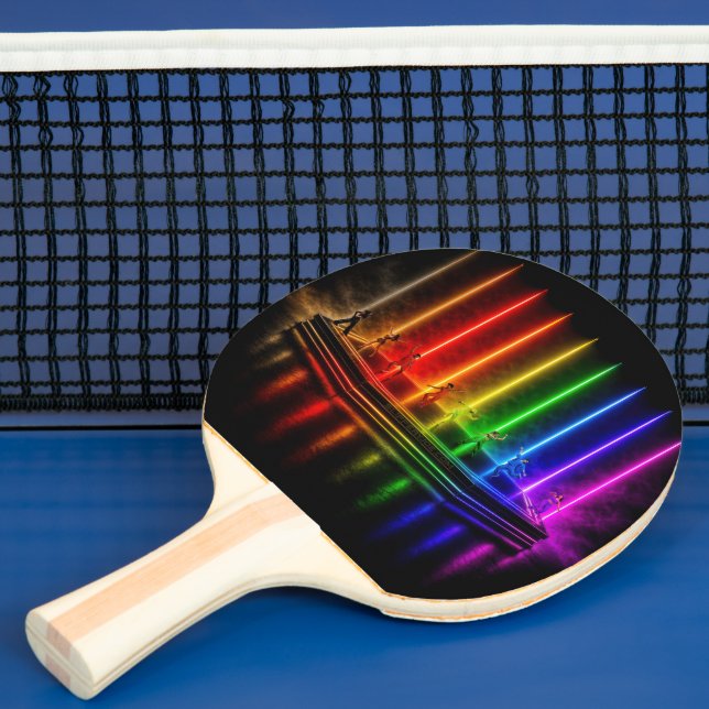 SlipperyJoe's dance performance celebrating Pride  Ping Pong Paddle (Insitu)