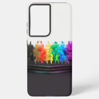 SlipperyJoe's  Dancing Pride Shadows gay gifts art