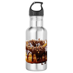 SlipperyJoe's decadent donut covered thick glossy  532 Ml Water Bottle