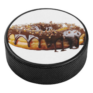 SlipperyJoe's decadent donut covered thick glossy Hockey Puck