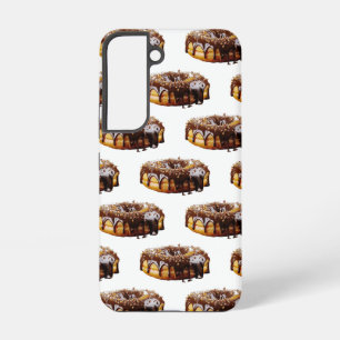 SlipperyJoe's decadent donut covered thick glossy Samsung Galaxy Case