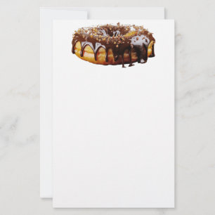 SlipperyJoe's decadent doughnut covered thick glos Stationery
