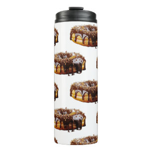 SlipperyJoe's decadent doughnut covered thick glos Thermal Tumbler