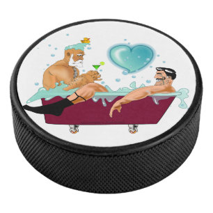 SlipperyJoe's deux gays hommes aiment la baignoire