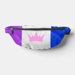 SlipperyJoe's drag culture pride flag purple spiri Fanny Pack