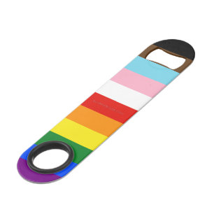 SlipperyJoe's Eleven Stripe Pride Flag blends Phil Bar Key
