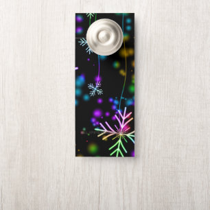 SlipperyJoe's festive lively Christmas atmosphere Door Hanger