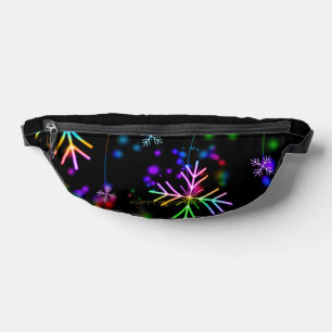 SlipperyJoe's festive lively Christmas atmosphere Fanny Pack