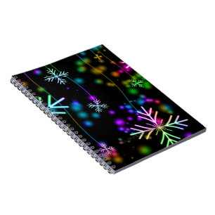 SlipperyJoe's festive lively Christmas atmosphere Notebook