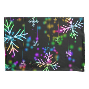 SlipperyJoe's festive lively Christmas atmosphere  Pillowcase