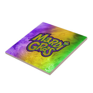 SlipperyJoe's festive Mardi Gras theme crown reinf Tile