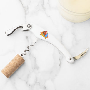 SlipperyJoe's fun cartoon-style Thanksgiving desig Corkscrew