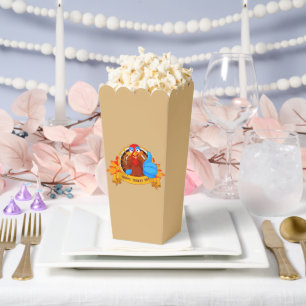 SlipperyJoe's fun cartoon-style Thanksgiving desig Favor Box