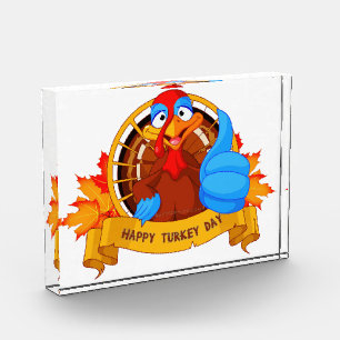 SlipperyJoe's fun cartoon-style Thanksgiving desig Photo Block