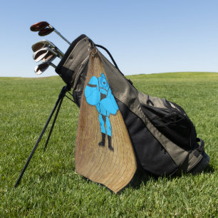 SlipperyJoe's gay muscle bear cartoon thong leathe Golf Towel