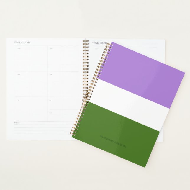 SlipperyJoe's genderqueer orteils drapeau couleurs (Devant avec enveloppe)
