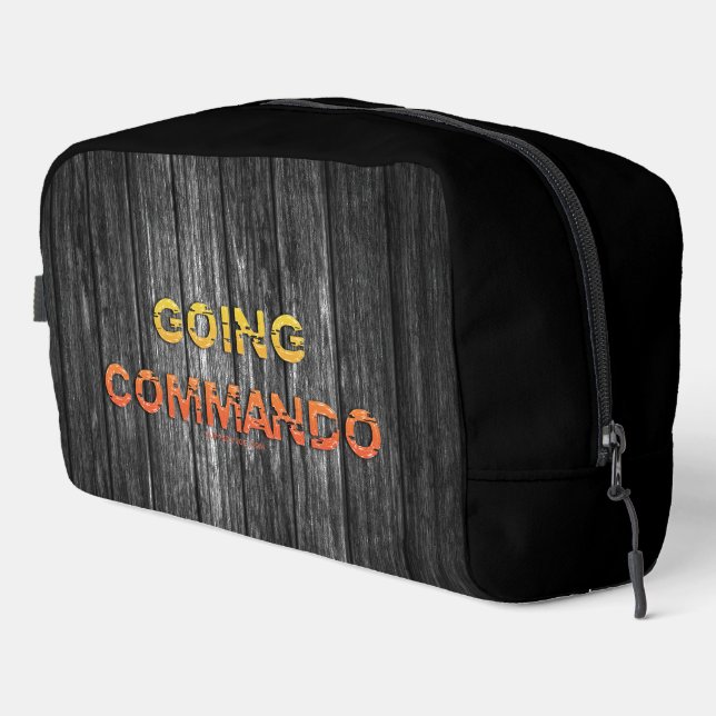 SlipperyJoe's going commando dive-bar energy grit  Dopp Kit (Right Corner)