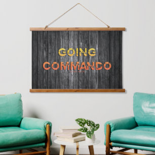 SlipperyJoe's going commando dive-bar energy grit Hanging Tapestry
