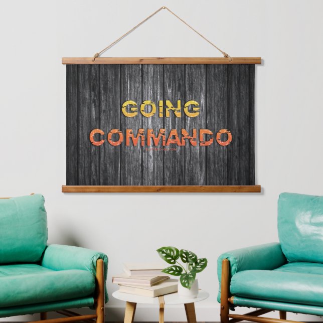 SlipperyJoe's going commando dive-bar energy grit  Hanging Tapestry (Living Room)