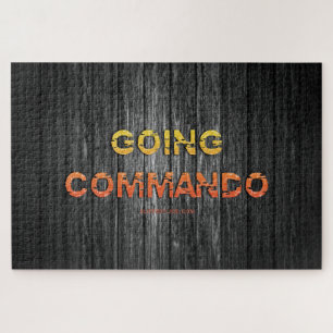 SlipperyJoe's going commando dive-bar energy grit Jigsaw Puzzle