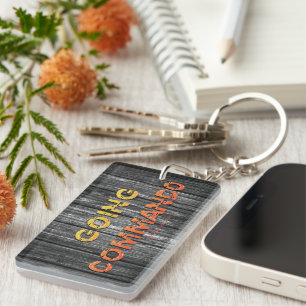 SlipperyJoe's going commando dive-bar energy grit Keychain