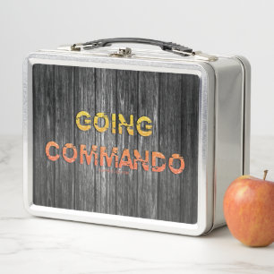 SlipperyJoe's going commando dive-bar energy grit Metal Lunch Box