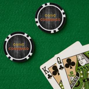 SlipperyJoe's going commando dive-bar energy grit Poker Chips