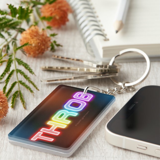 SlipperyJoe's gorge arc-en-ciel dégradé épais ca (Devant droit)