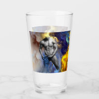 SlipperyJoe's grayscale muscular man physique yell