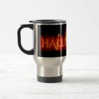 SlipperyJoe's Halloween massive fiery lettering ca