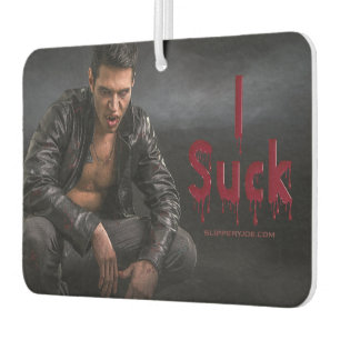 SlipperyJoe's Halloween pale vampiric figure fangs Air Freshener