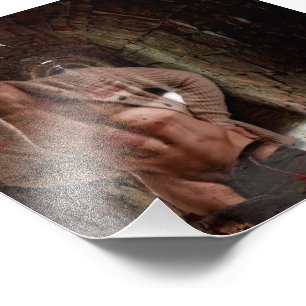 SlipperyJoe's Halloween transparent ghost-like man Photo Print