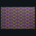 SlipperyJoe's Hanukkah-themed image golden yellow  Fabric<br><div class="desc">SlipperyJoe's Hanukkah-themed image golden yellow Star of David blue candles with orange flames Menorah-inspired art gift idea Jewish identity spirituality holiday retro bold symmetrical pattern diamond-shaped grid background blends tradition and vibrant design purple black chequerboard effect Hebrew religious celebration</div>