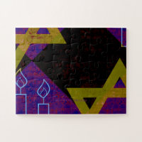 SlipperyJoe's Hanukkah-themed image golden yellow 