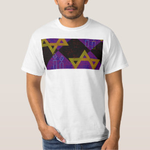 SlipperyJoe's Hanukkah-themed image golden yellow  T-Shirt