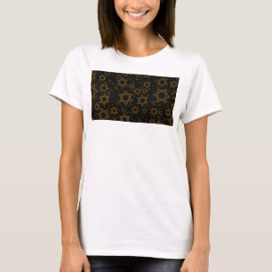 SlipperyJoe's Hanukkah-themed Star David artistic  T-Shirt