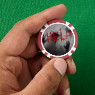 SlipperyJoe's Happy Halloween LGBTQIA sheet chilli Poker Chips
