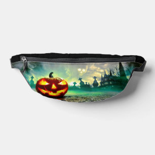 SlipperyJoe's Happy Halloween pumpkin LGBTQIA scar Fanny Pack