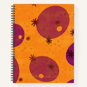 SlipperyJoe's Happy Hanukkah Jewish Hebrew jelly-f Notebook