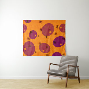 SlipperyJoe's Happy Hanukkah Jewish Hebrew jelly-f Tapestry