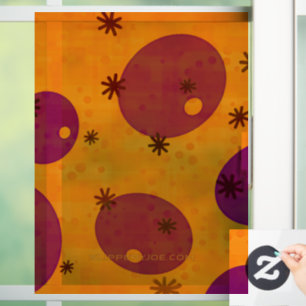 SlipperyJoe's Happy Hanukkah Jewish Hebrew jelly-f Window Cling