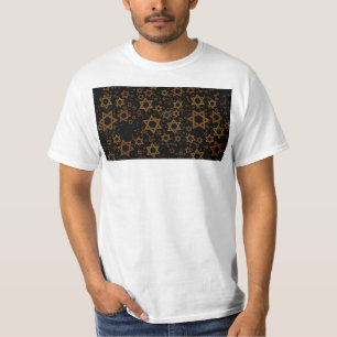 SlipperyJoe's Happy Hanukkah multiple Stars of Dav T-Shirt