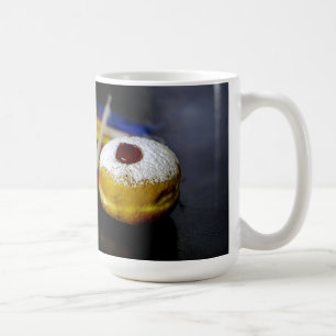 SlipperyJoe's Happy Hanukkah Star of David coin me Coffee Mug