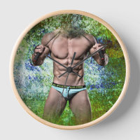 SlipperyJoe's highly muscular adult man shirtless