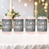 SlipperyJoe's I Like Girls dirty chalkboard dark t