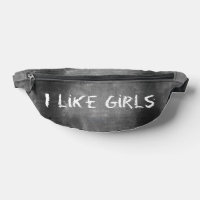 SlipperyJoe's I Like Girls dirty chalkboard dark t