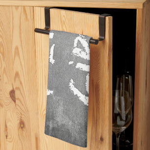 SlipperyJoe's I Like Girls dirty chalkboard dark t Kitchen Towel