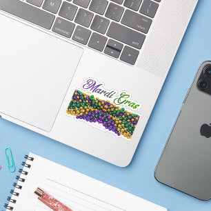 SlipperyJoe's iconic Mardi Gras–themed image elega