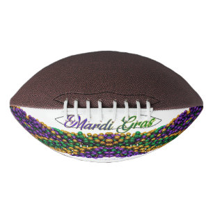 SlipperyJoe's iconic Mardi Gras–themed image elega Football