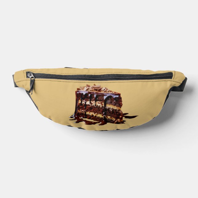 SlipperyJoe's indulgent multi-layer chocolate cake Fanny Pack (Lay Down)